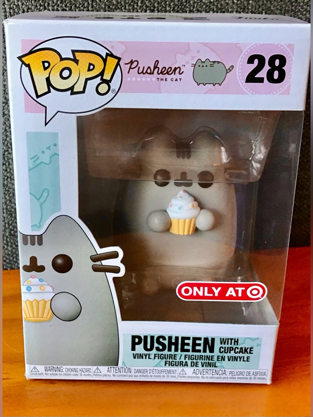 NEW In Box Funko Pop PUSHEEN With Cupcake Target Exclusive Vinyl Figure Bakery